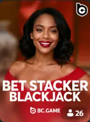 Bet Stacker Blackjack BC Game Sırbistan cover
