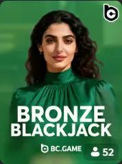 Bronze Blackjack BC Game Sırbistan cover
