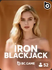 Iron Blackjack BC Game Sırbistan cover