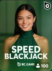 Speed Blackjack BC Game Sırbistan cover